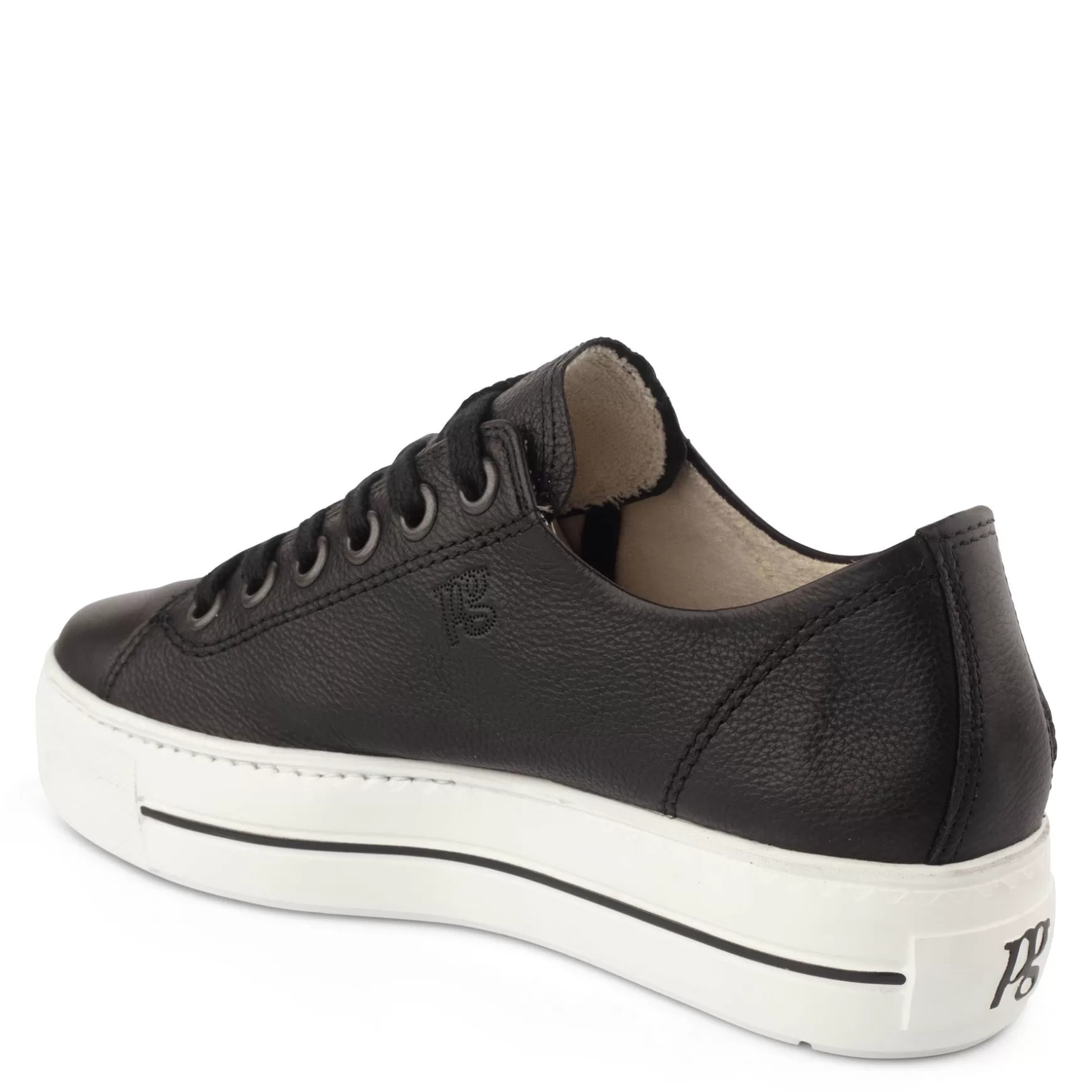 Paul Green Bixby Sneaker black leather Flash Sale