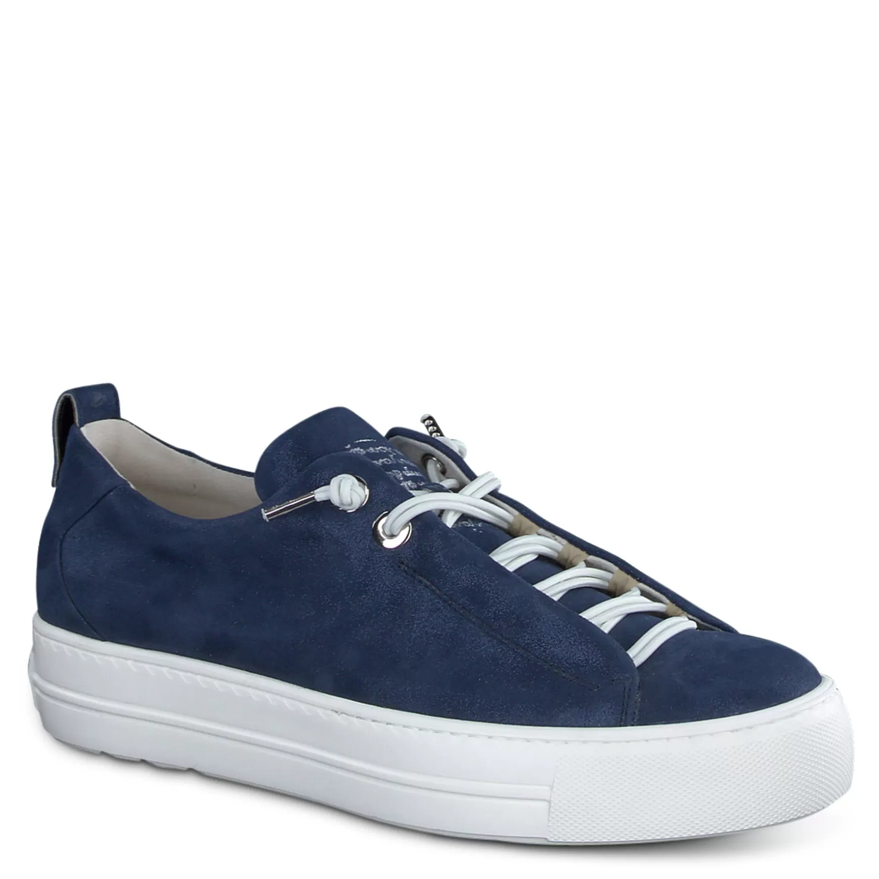 Paul Green Faye Sneaker Space Metallic Suede Best