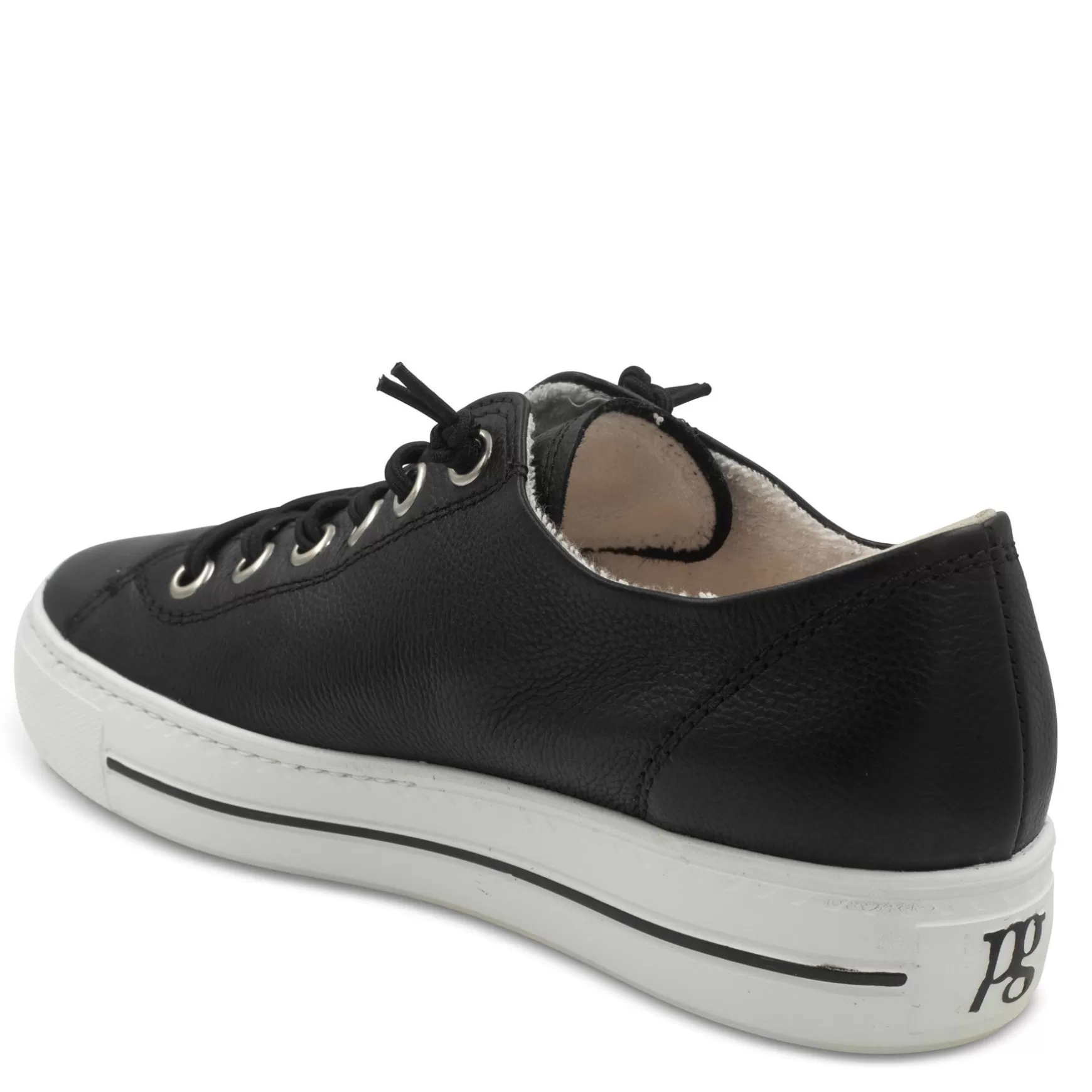 Paul Green Hadley Sneaker Black Leather Shop