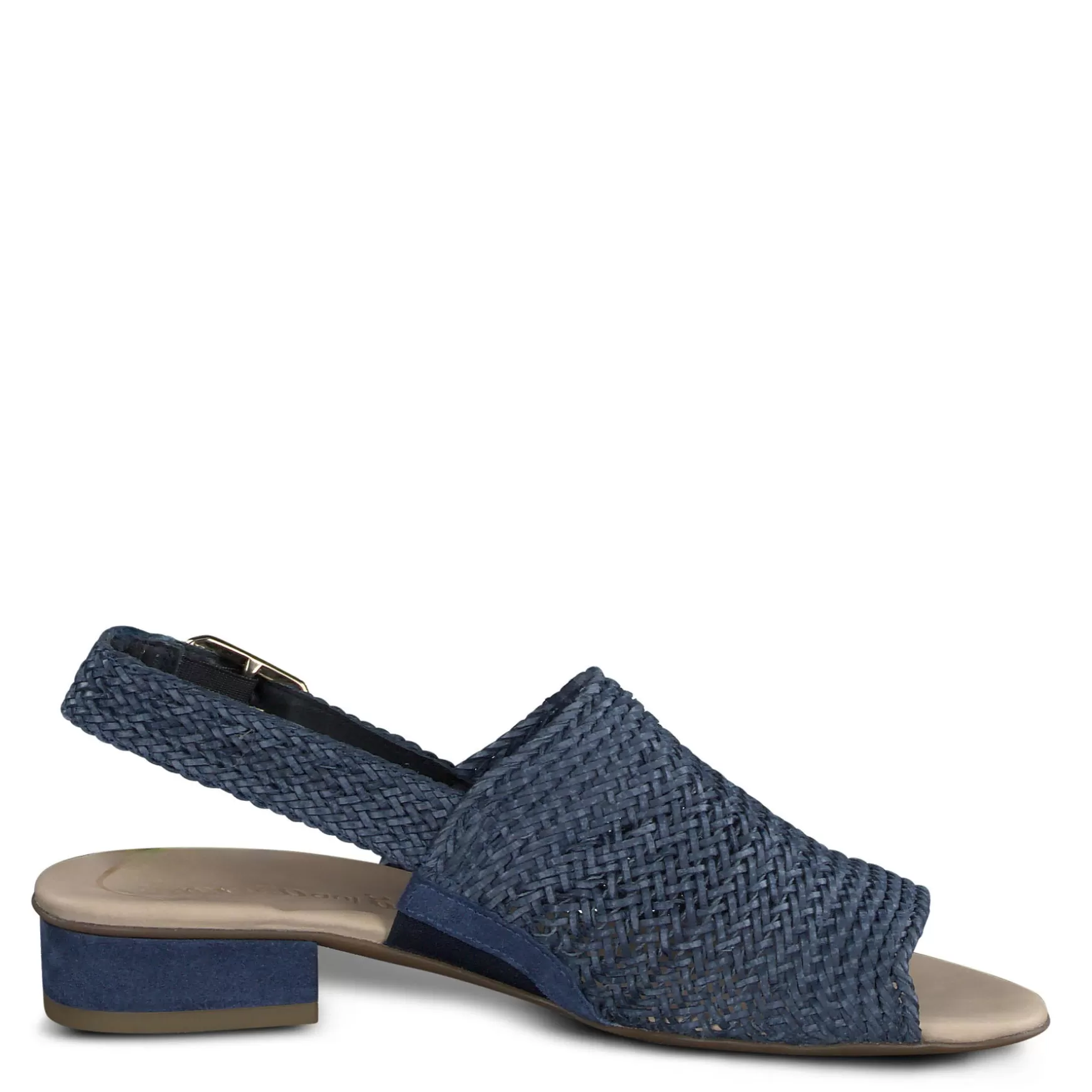 Paul Green Helena Sandal Indigo Woven Hot