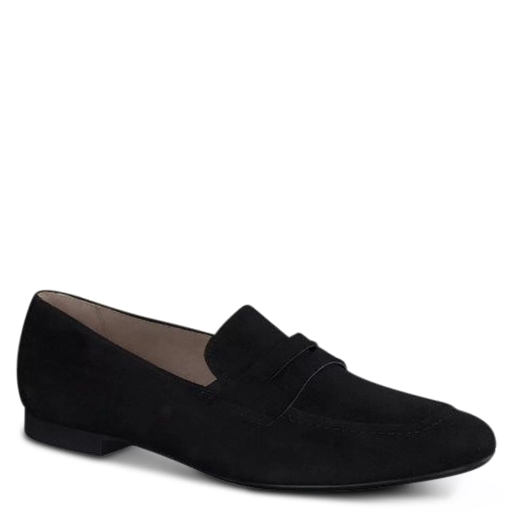 Paul Green Natalie Flat Black Suede Outlet