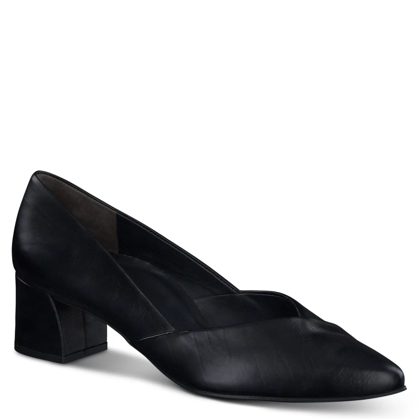 Paul Green Rendi Pump Black Leather Outlet