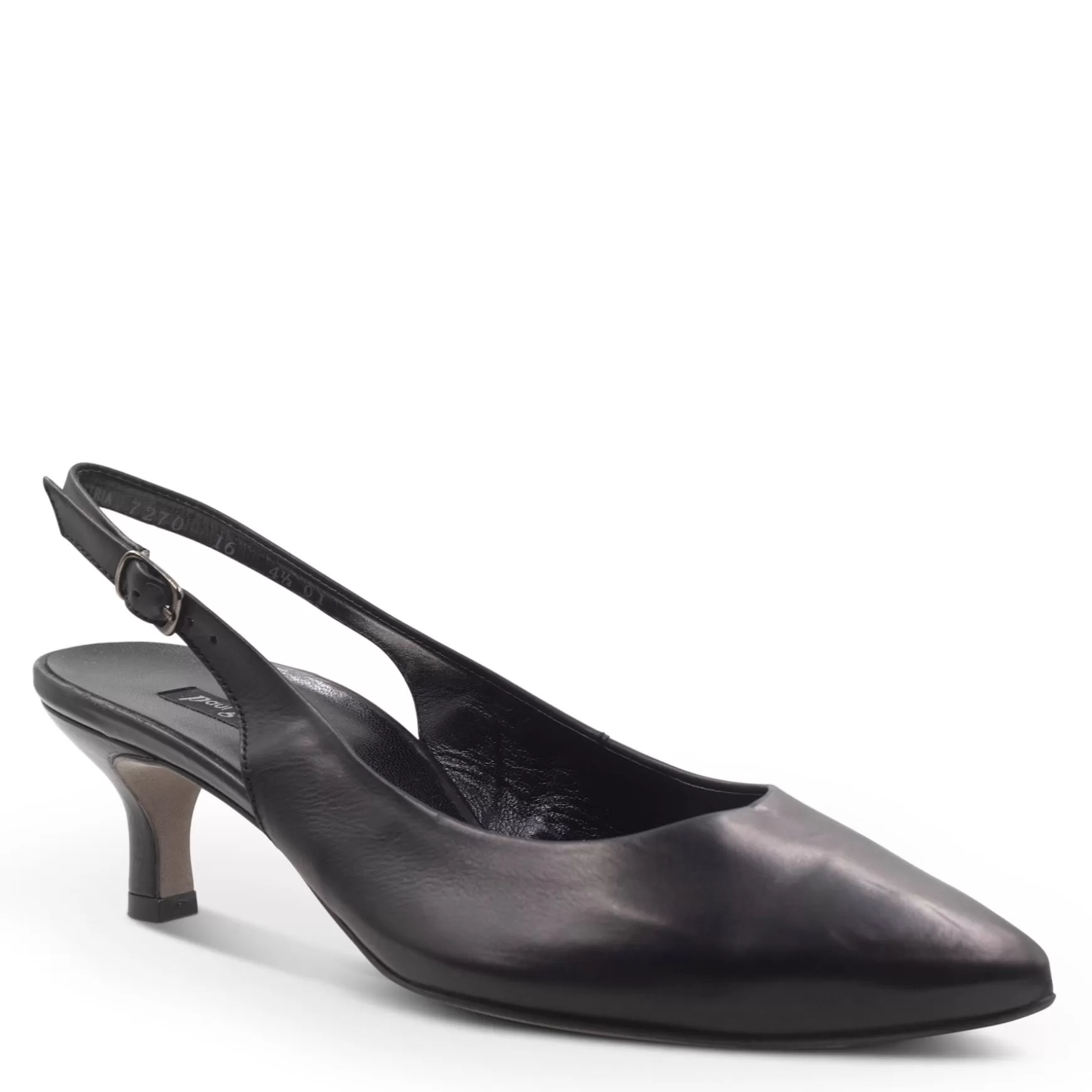 Paul Green Rio Heel Black Leather Store