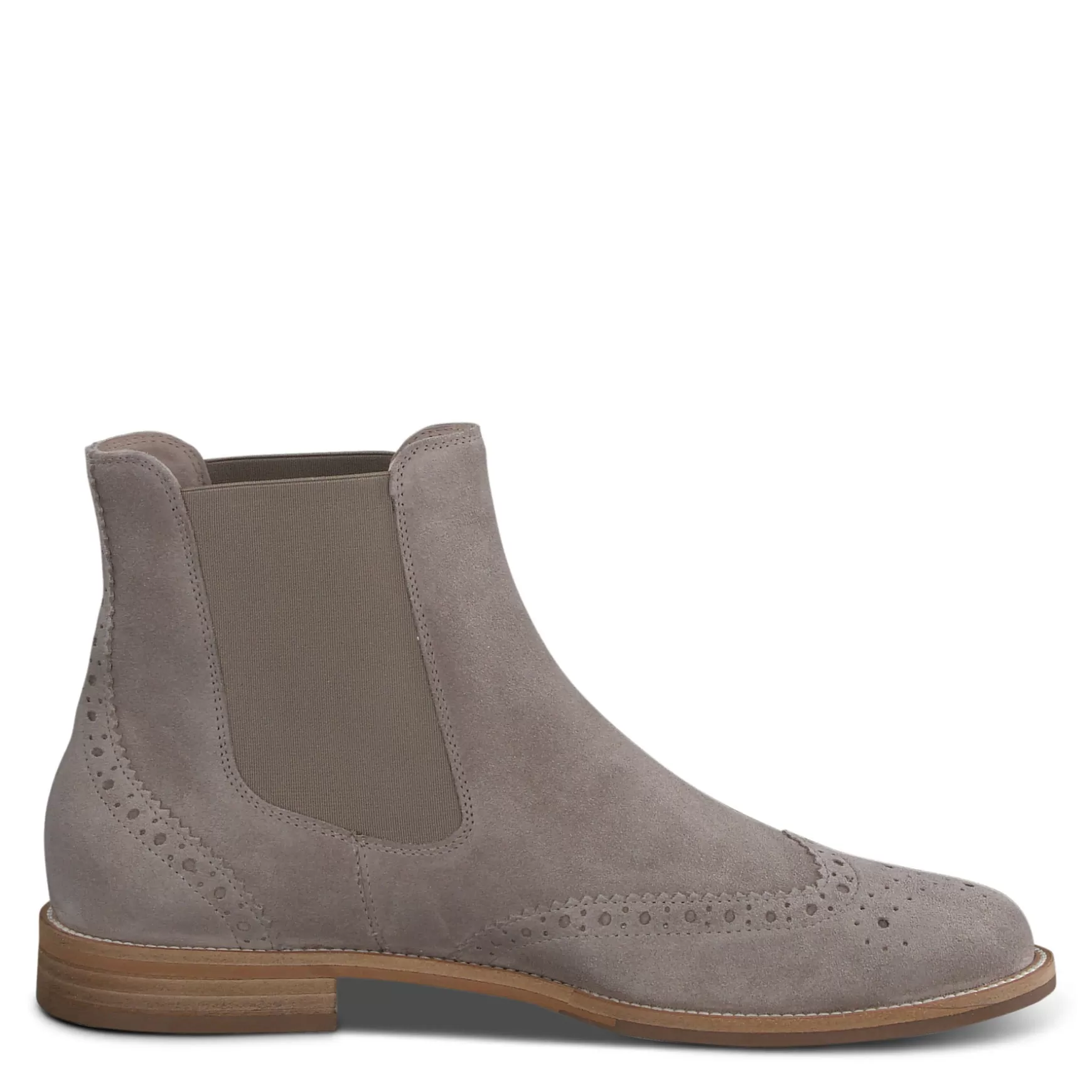 Paul Green Rogers Boot Stone Soft Suede Clearance