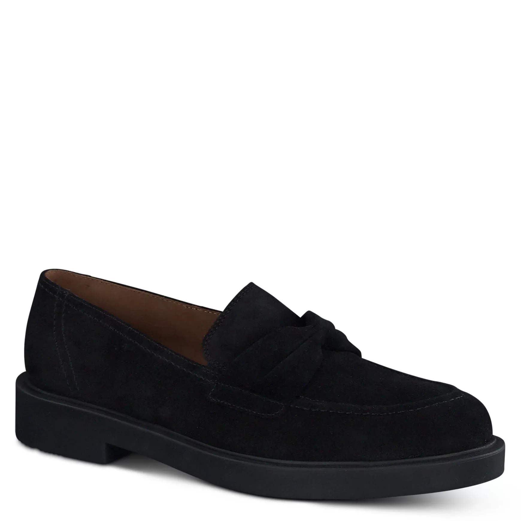 Paul Green Sadie Loafer Black Suede New