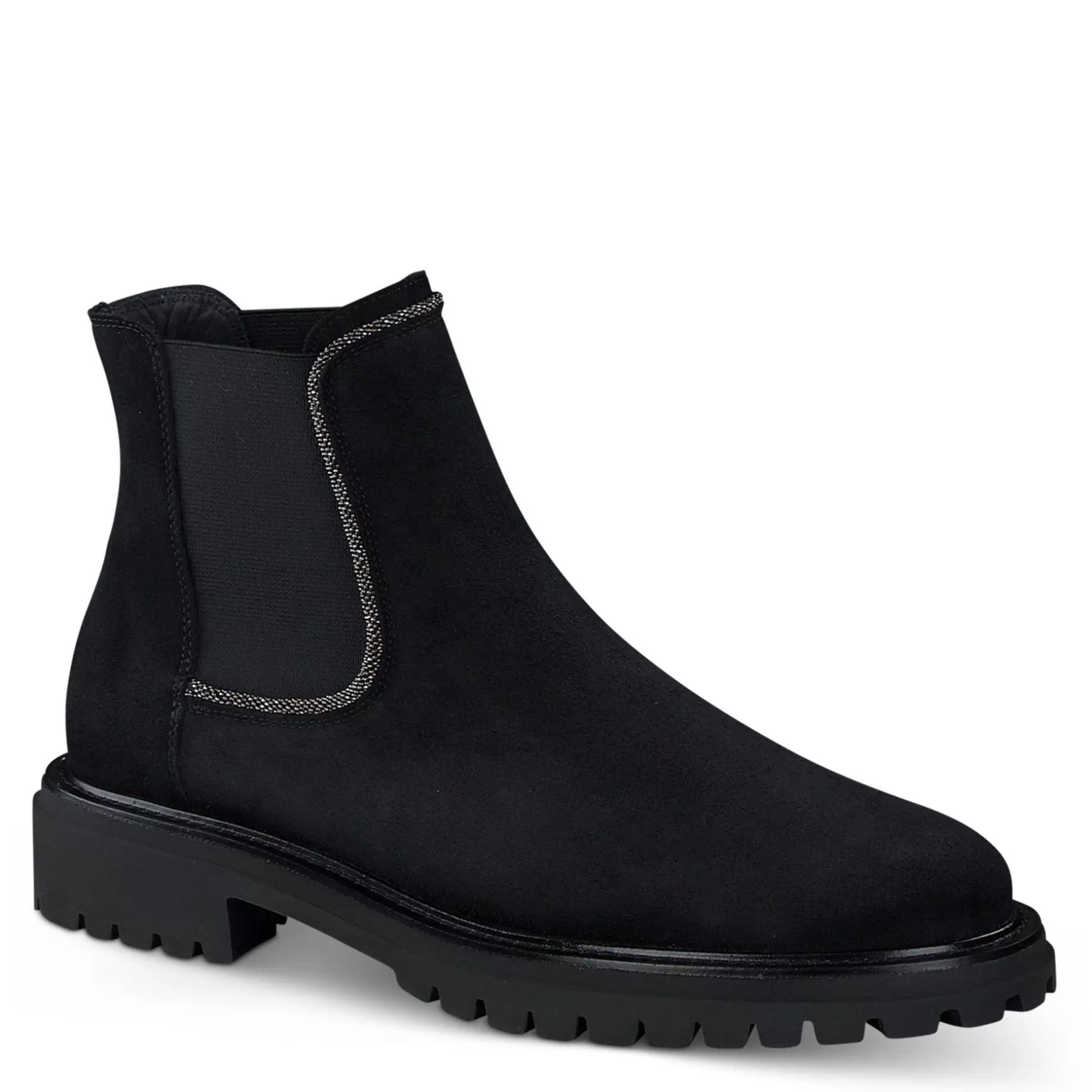 Paul Green Salzburg Boot Black Soft Suede Online