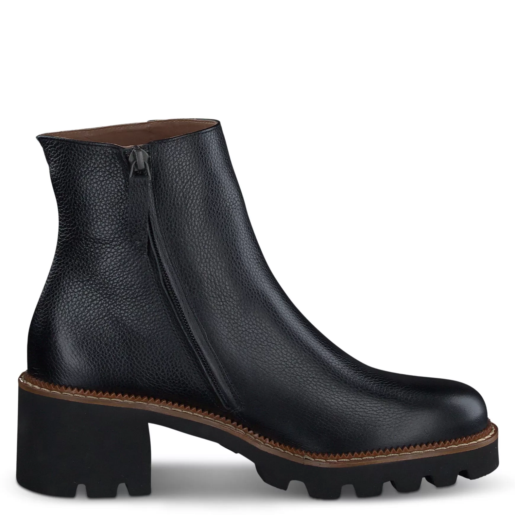 Paul Green Santana Boot Black Leather Sale