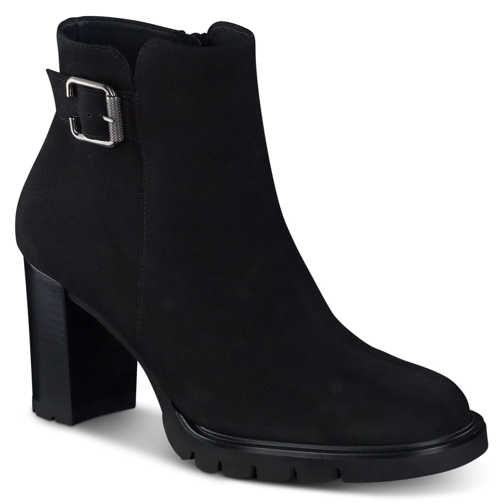 Paul Green Selma Boot Black Sport Nubuck Shop