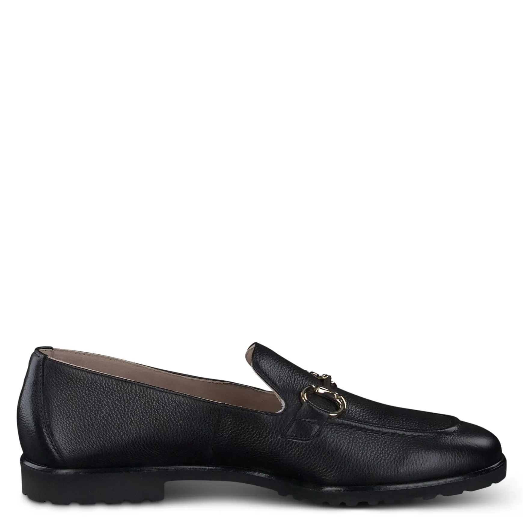 Paul Green Shay Flat Black Leather Outlet