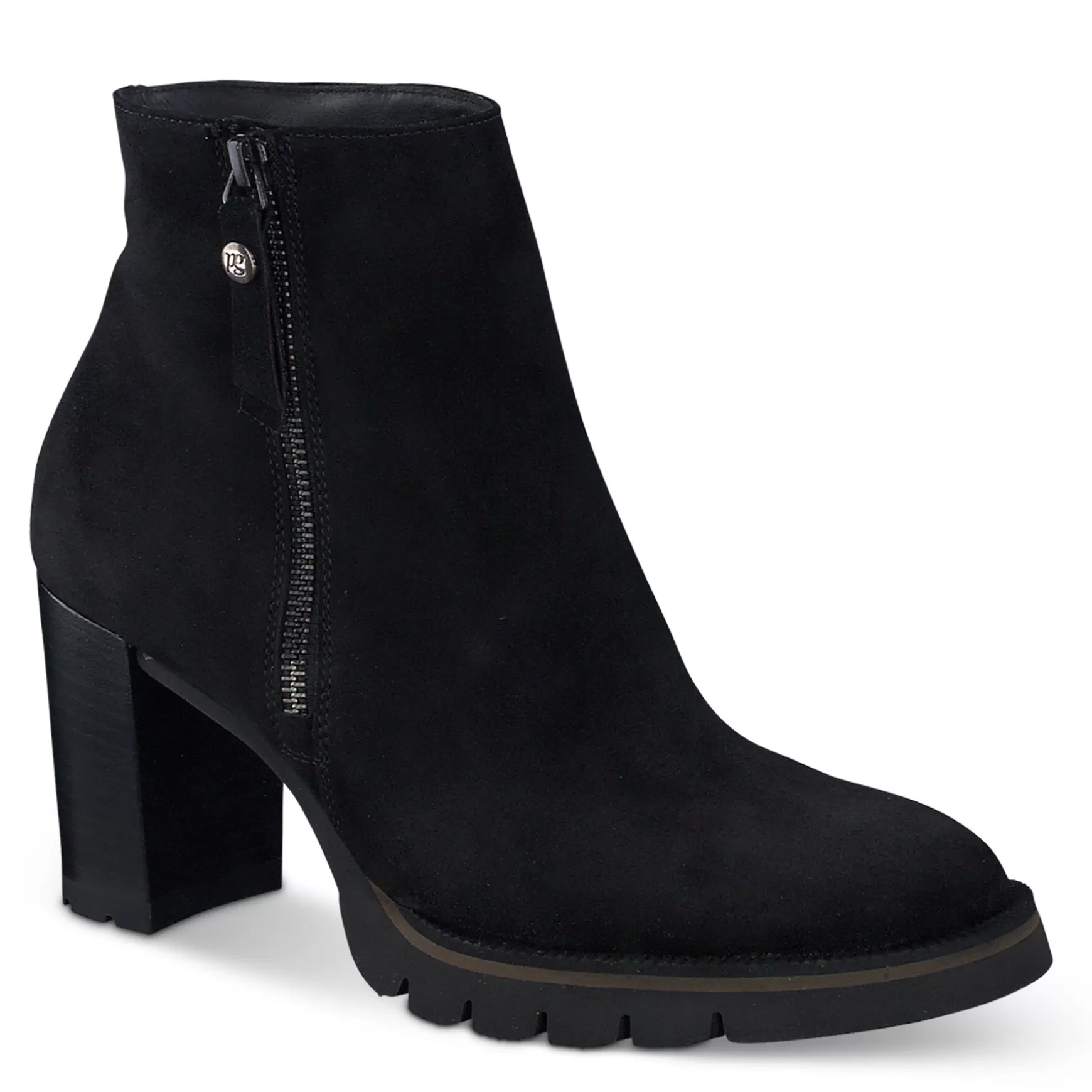 Paul Green Sloane Boot Black Suede Cheap