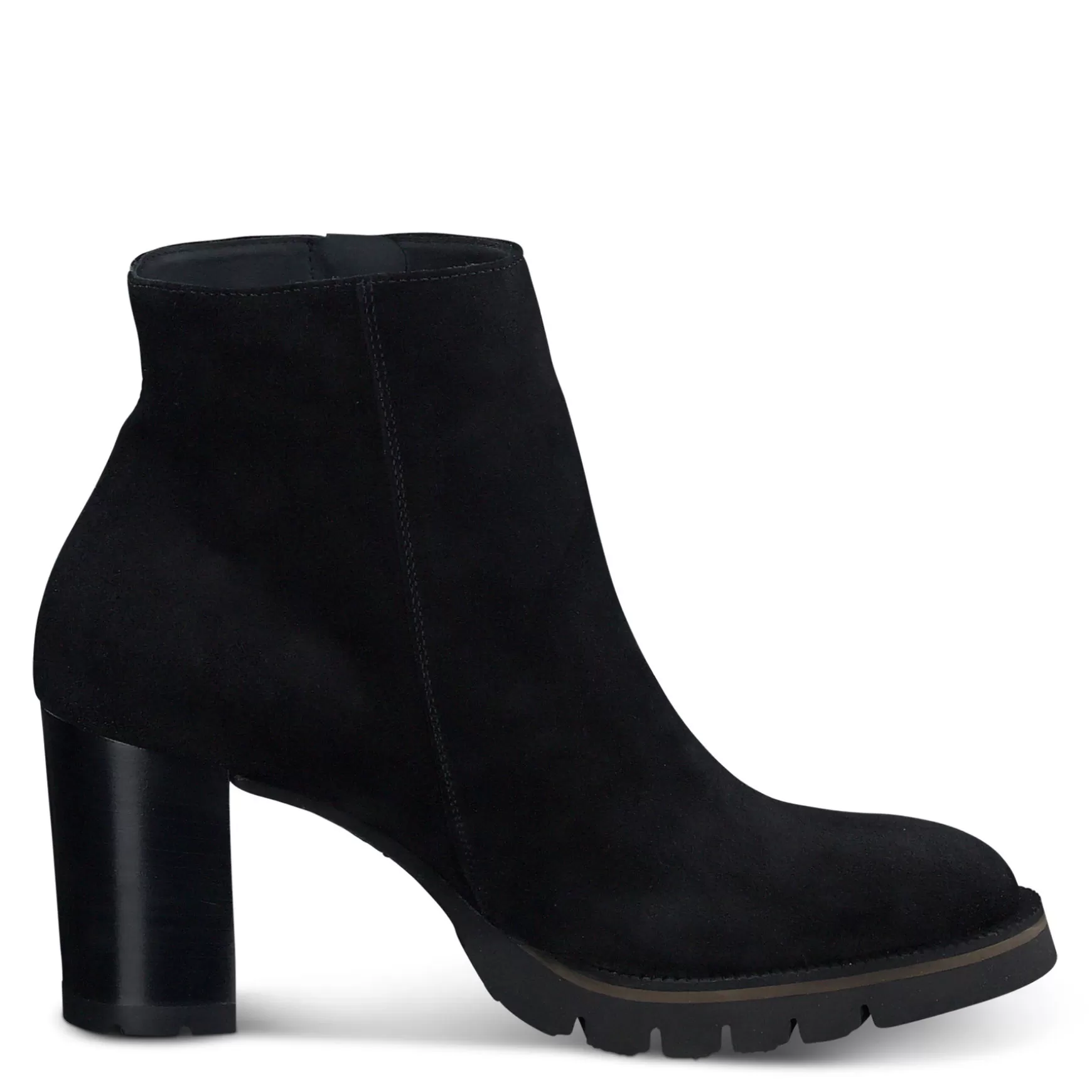 Paul Green Sloane Boot Black Suede Cheap