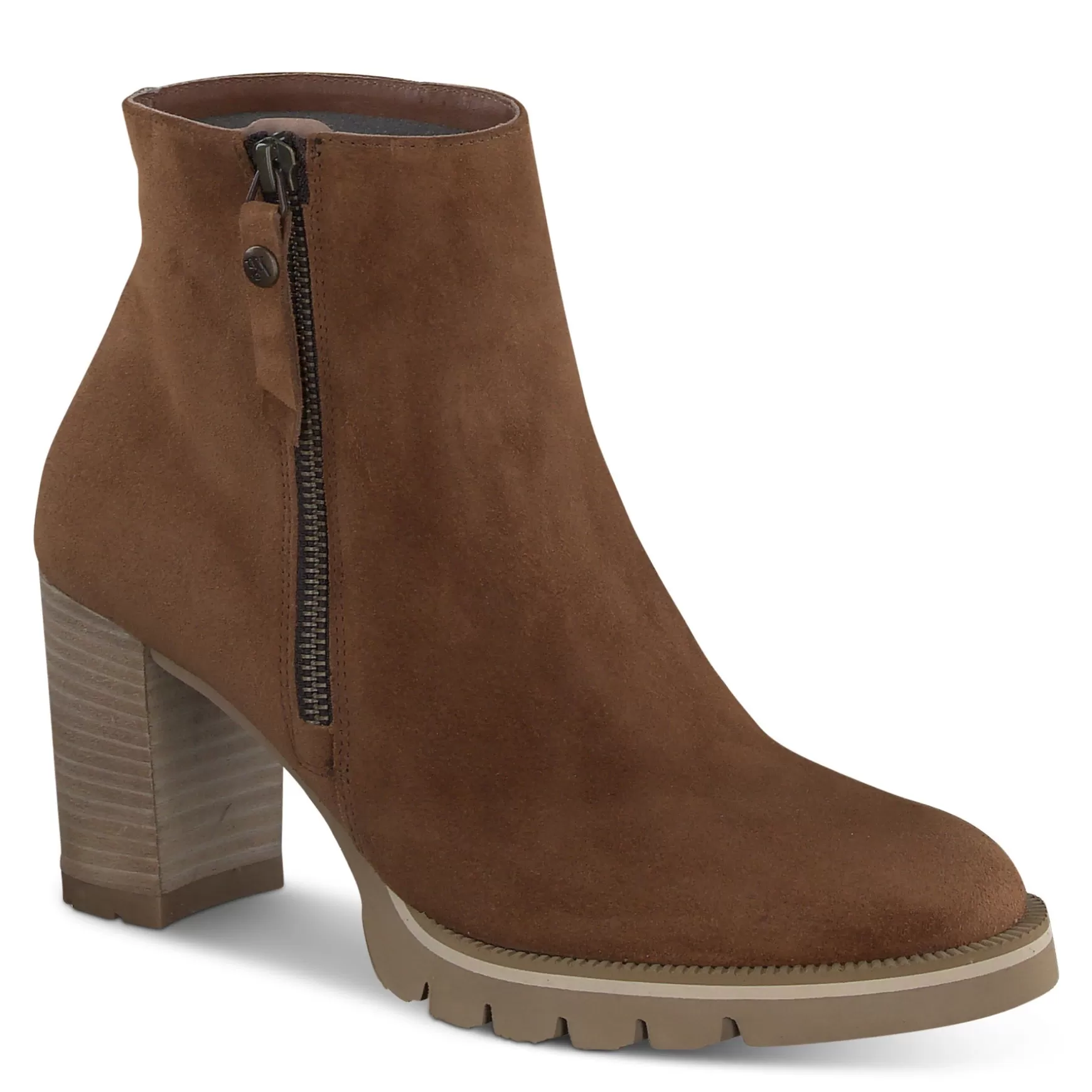 Paul Green Sloane Boot Toffee Soft Suede Discount