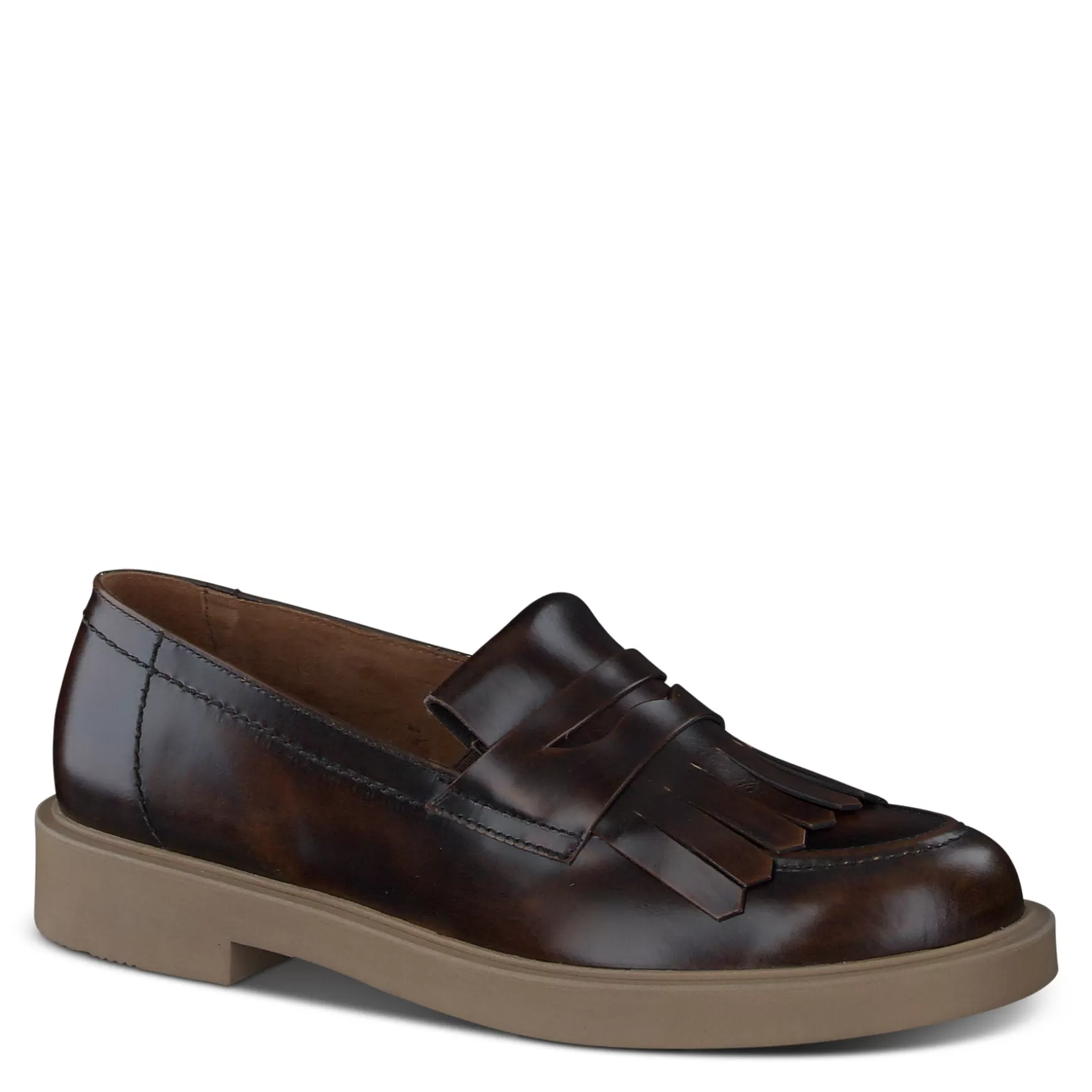 Paul Green Stacy Flat Bark Brushed Leather Shop