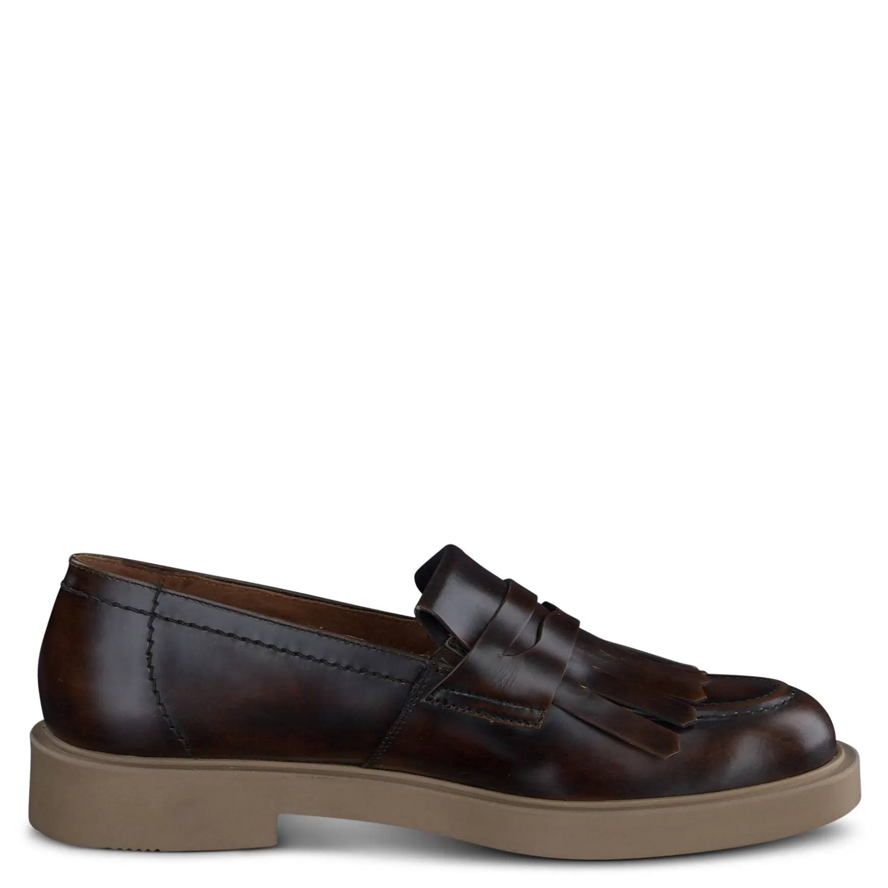 Paul Green Stacy Flat Bark Brushed Leather Shop