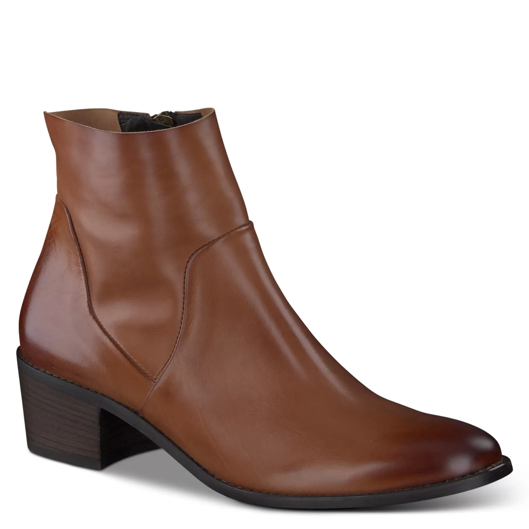 Paul Green Suzette Boot Cognac Leather Shop