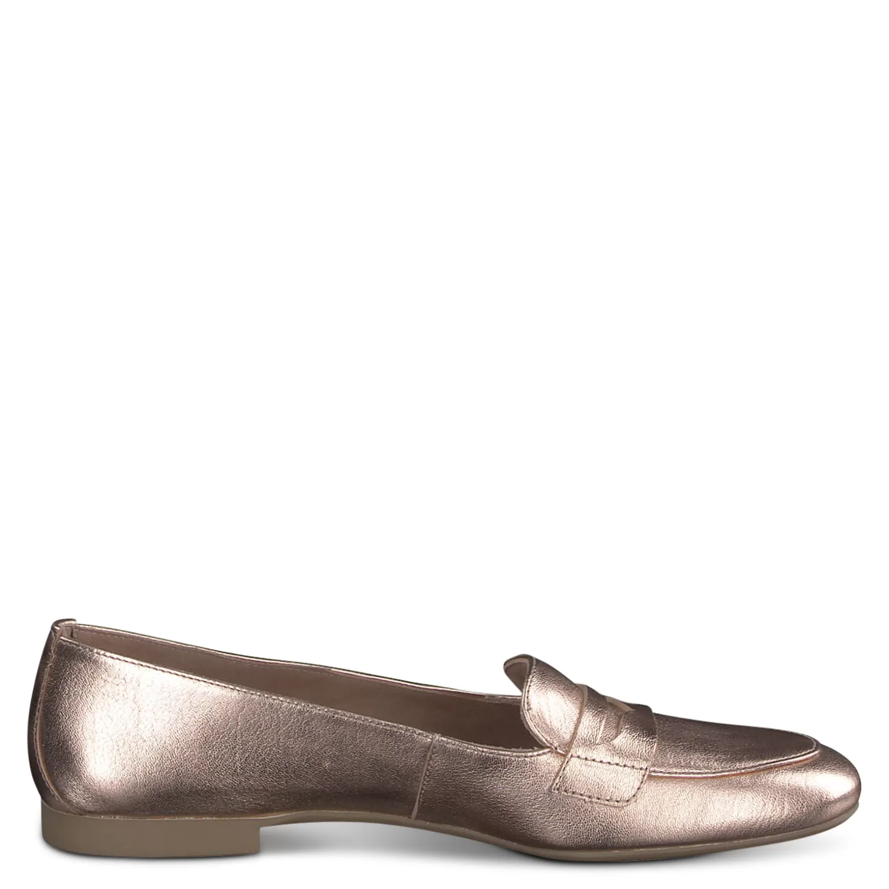 Paul Green Taffy Flat Rosato Nappa Metallic New