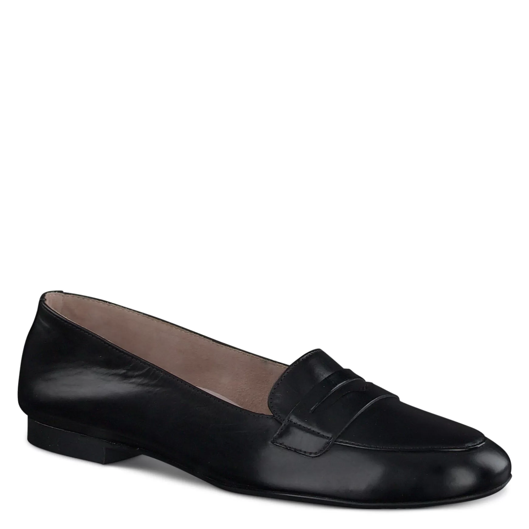 Paul Green Taffy Flat Black Leather Outlet