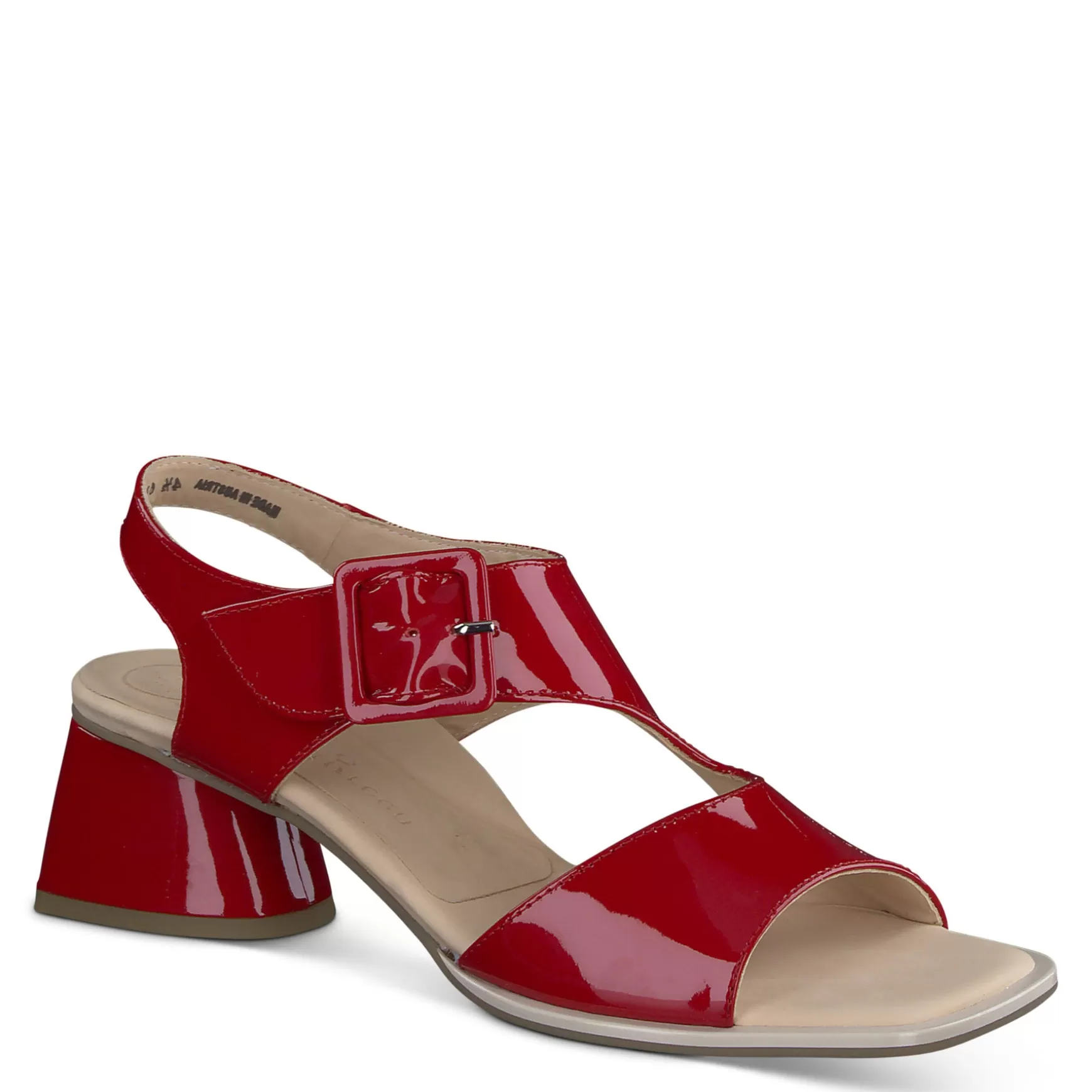 Paul Green Tanya Sandal Lipstick Patent Discount