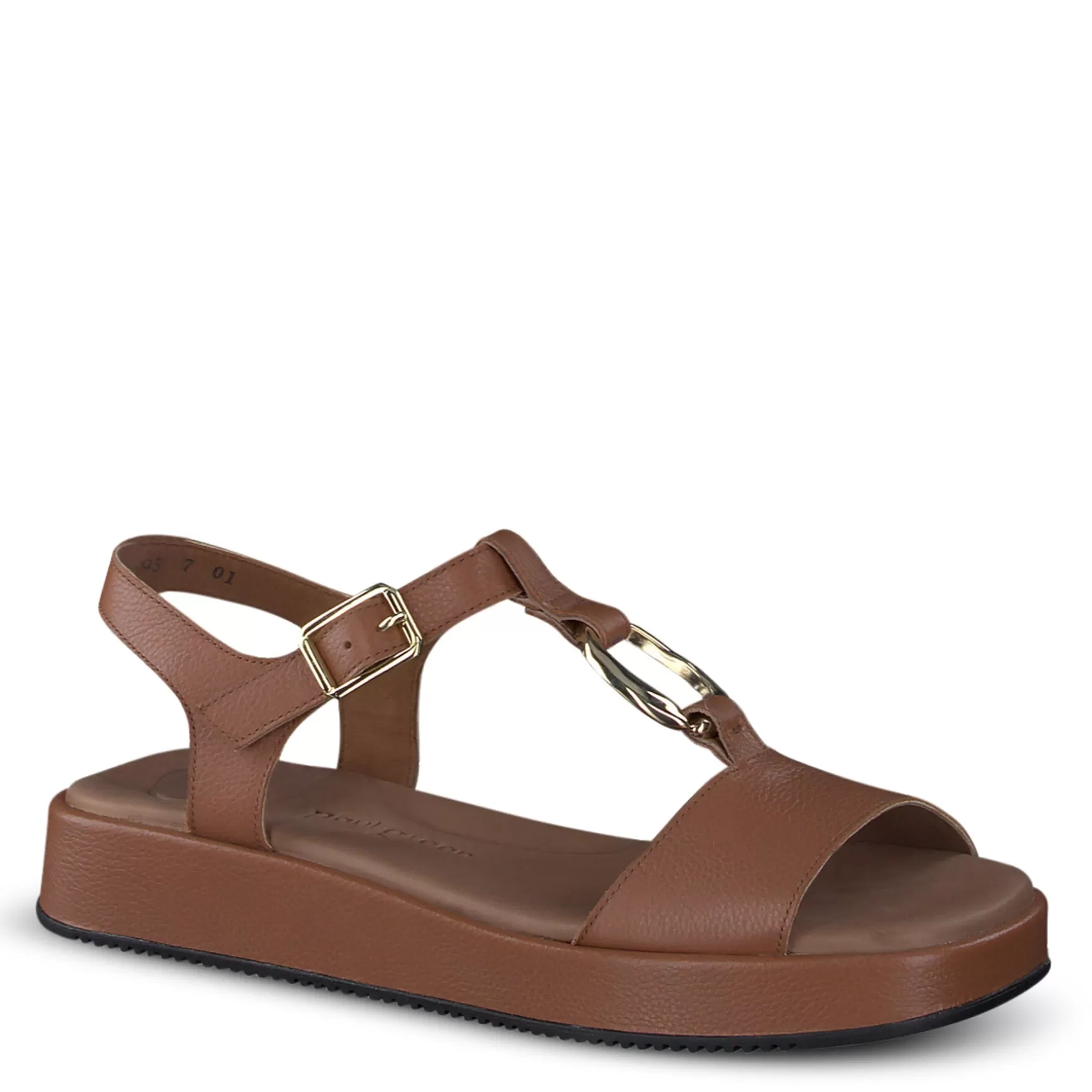 Paul Green Taos Sandal Cognac Leather Shop