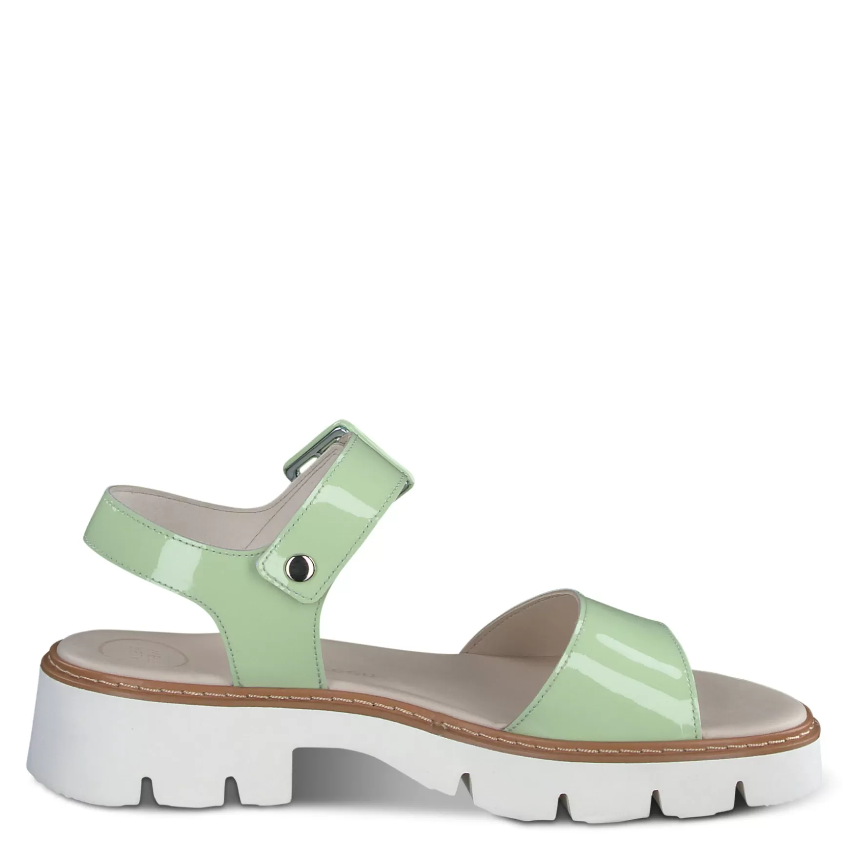 Paul Green Tasha Sandal Jade Soft Patent Discount