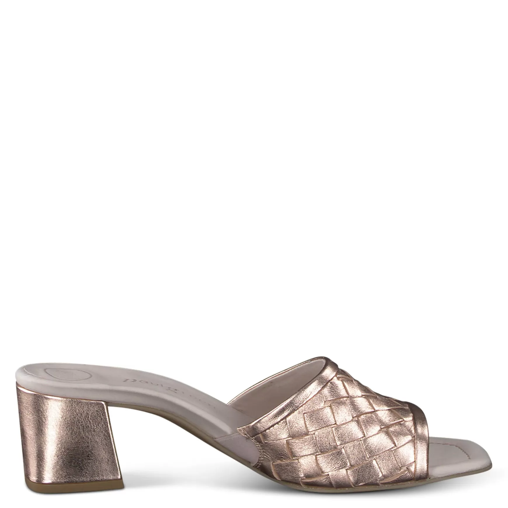 Paul Green Tisha Heel Rosato Nappa Metallic Shop