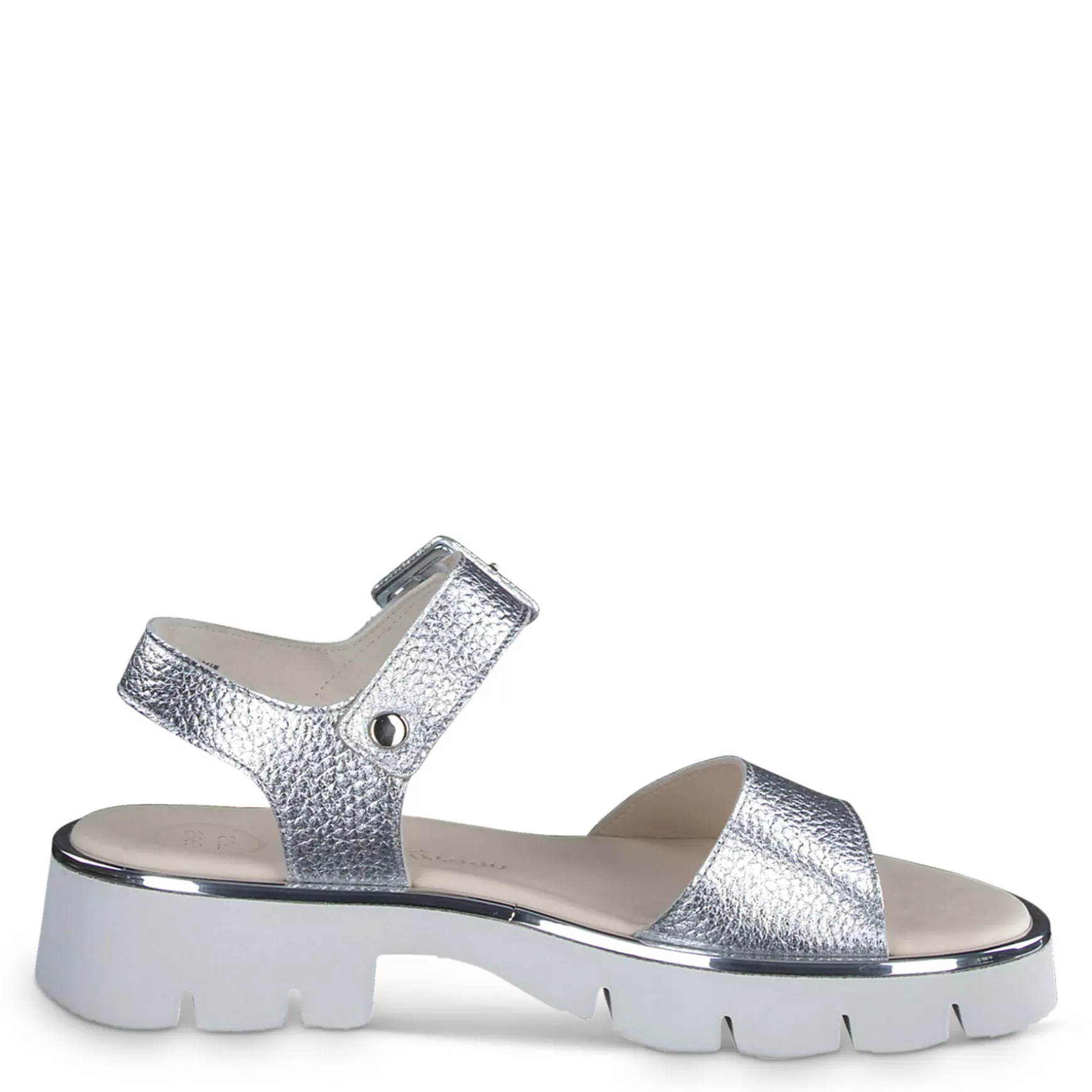 Paul Green Toby Sandal Silver Metallic Cervo Fashion