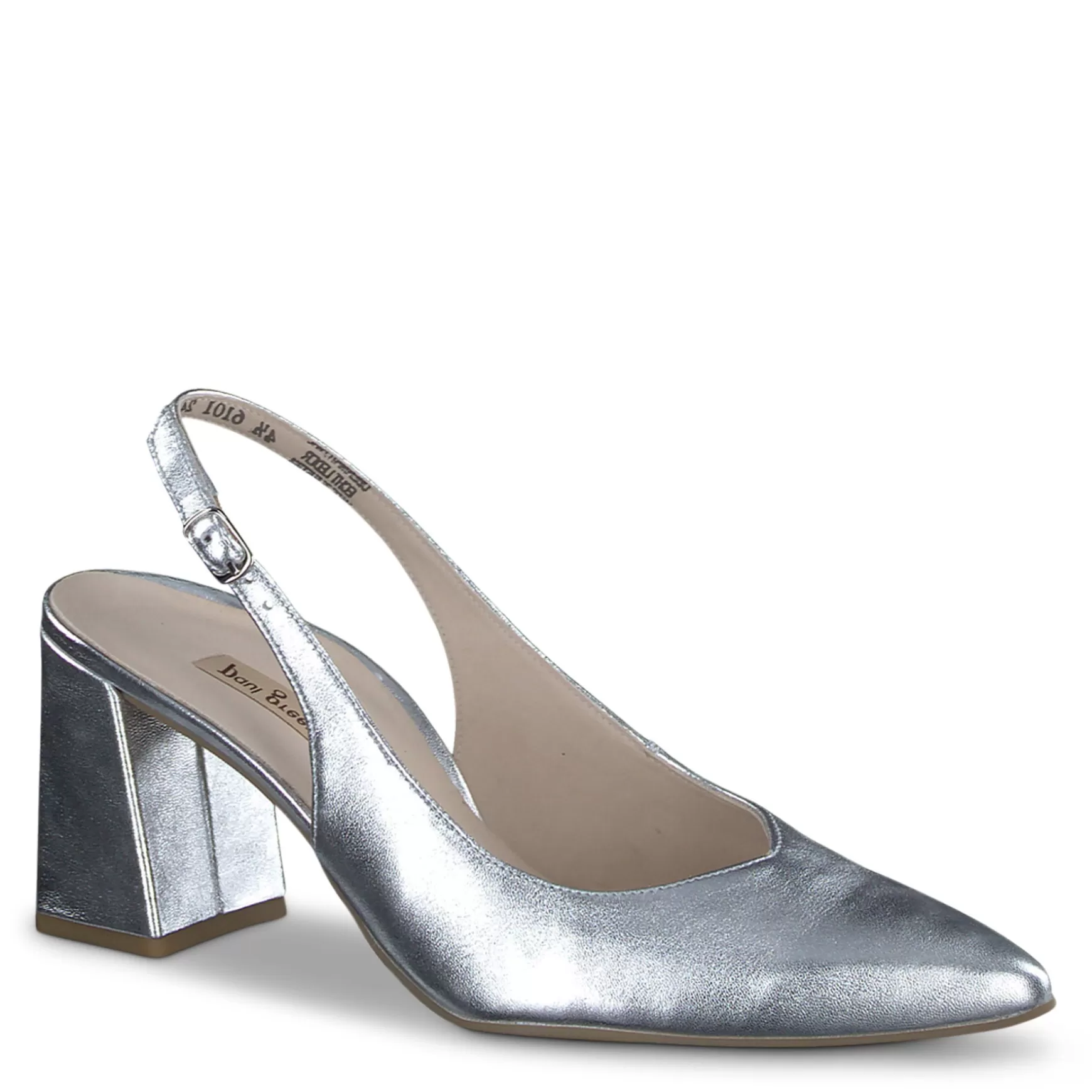 Paul Green Toluca Sling Heel Alu Metallic Nappa Store