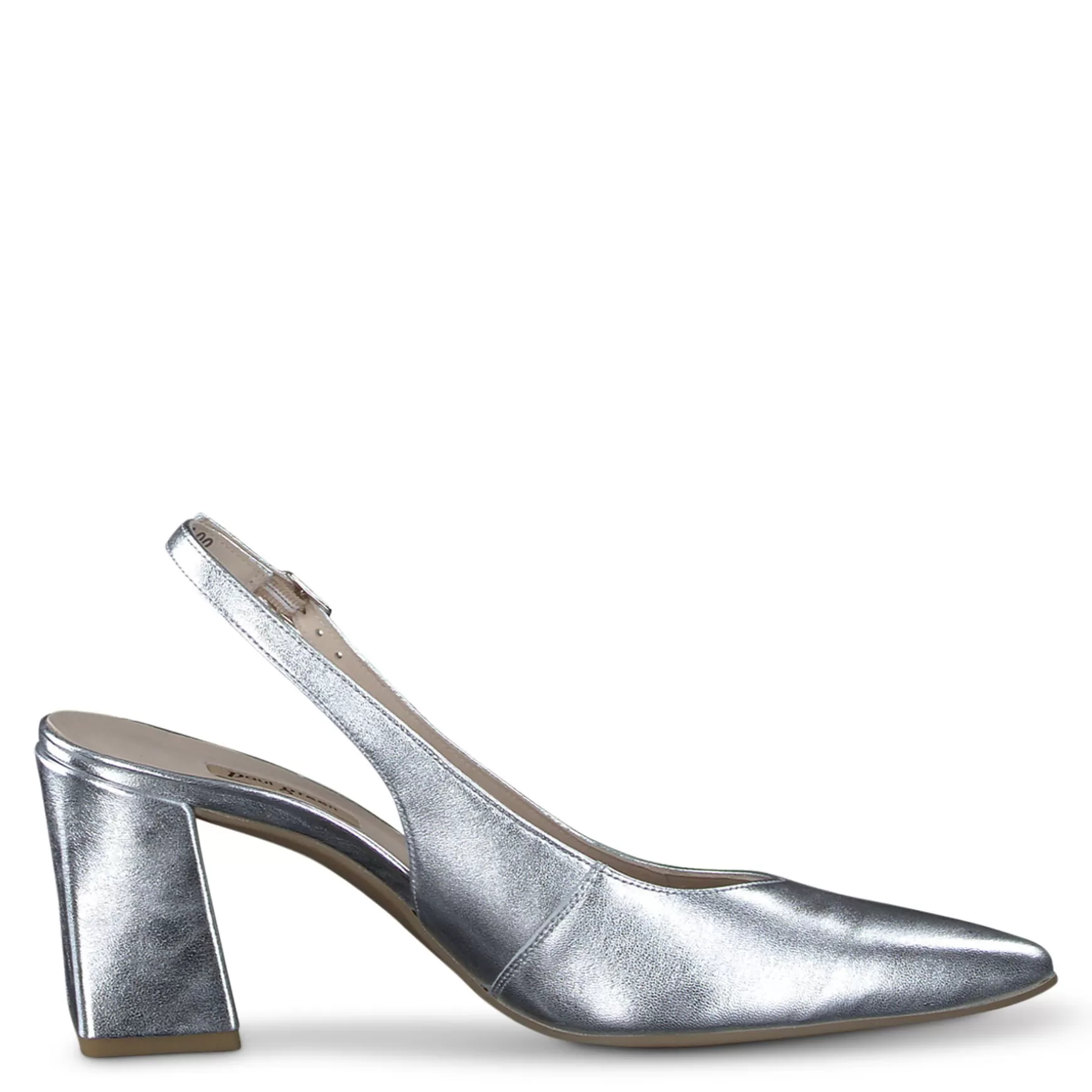 Paul Green Toluca Sling Heel Alu Metallic Nappa Store