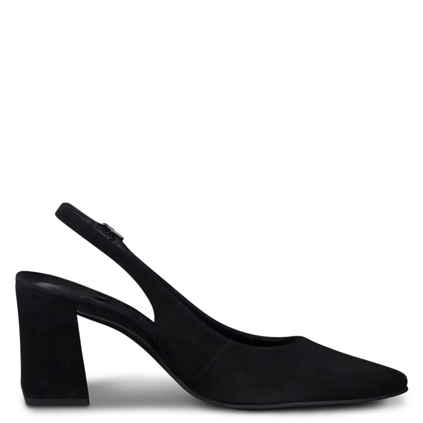 Paul Green Toluca Sling Heel Black Suede Flash Sale